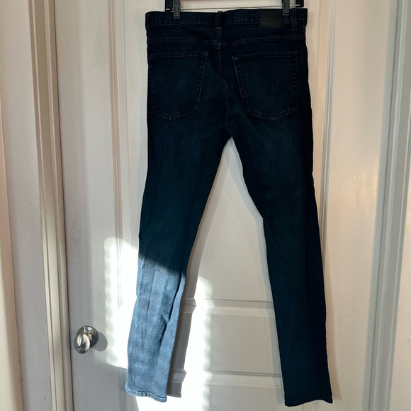 MTWTFSS Weekday Friday Blue/ Black Jeans, Size 31W/34L - Picture 3 of 10